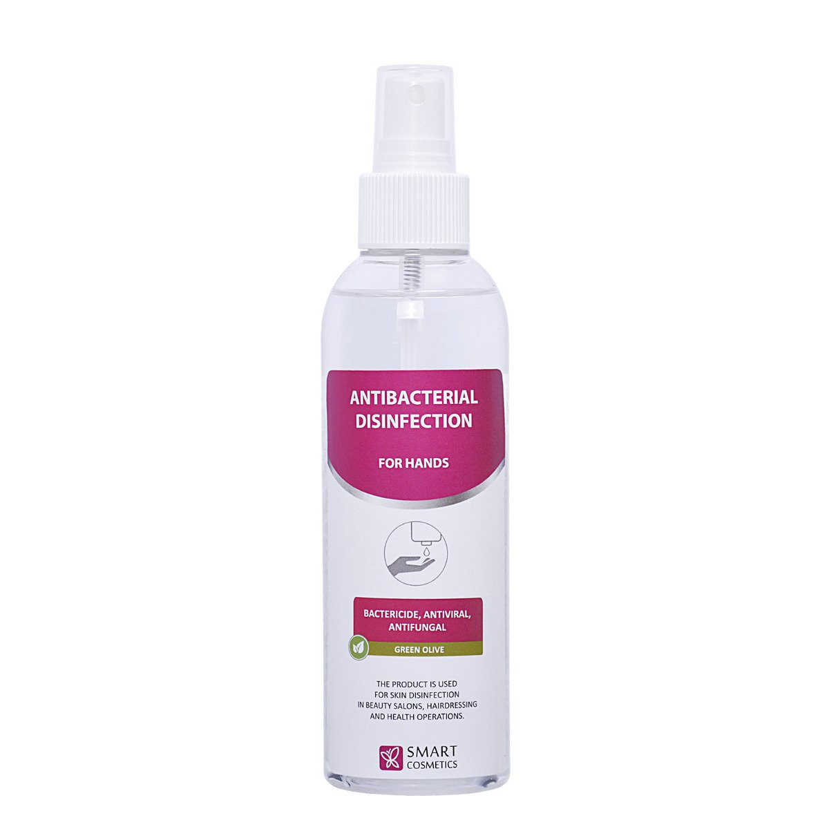 Désinfection des mains - 200 ml - Vert olive | Smart Lashes