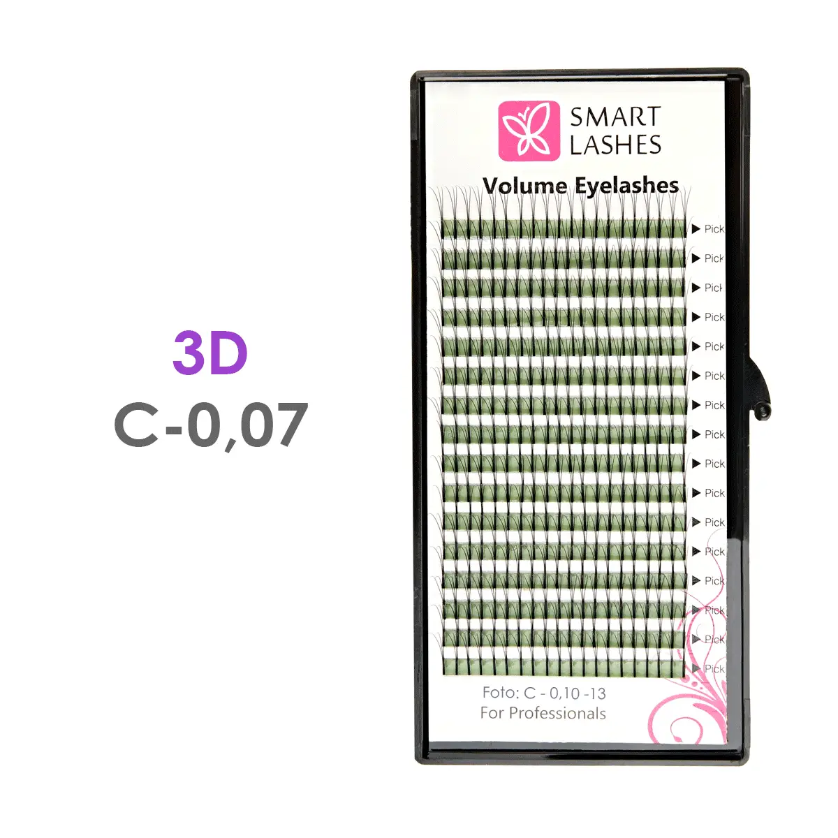 3D - C - 0.07 mm | Cils intelligents