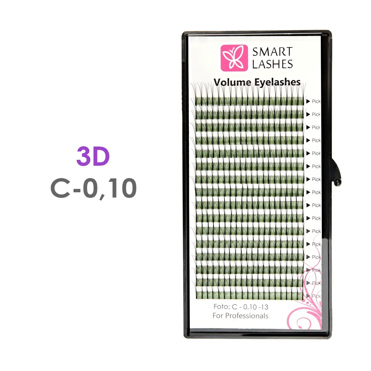 3D - C - 0.10 mm | Cils intelligents