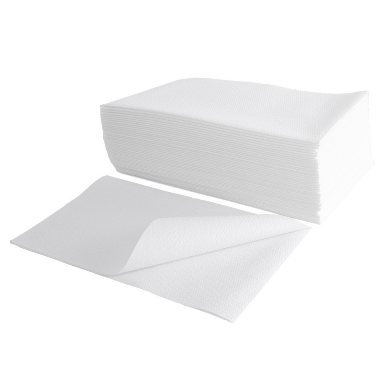 Lingettes cosmétiques polyvalentes BASIC 70 x 40 cm - 50 pièces