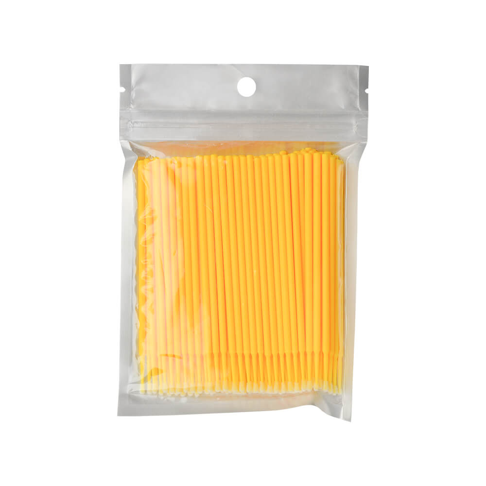 Micro brosses - 100 pcs - jaune | Smart Lashes