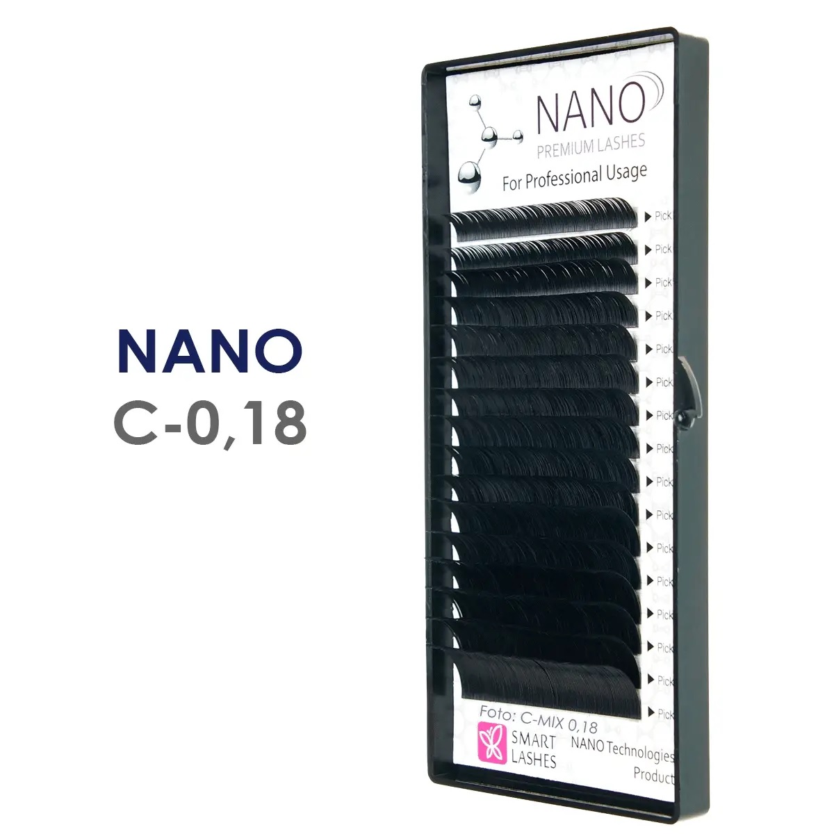 NANO - C - 0.18 mm | Cils intelligents