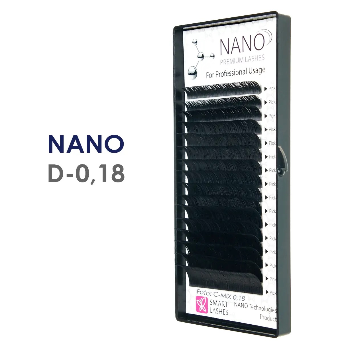 NANO - D - 0.18 mm | Cils intelligents