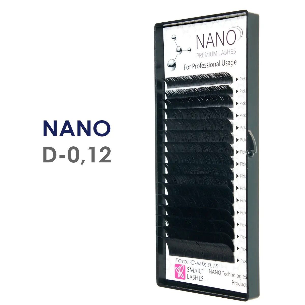 NANO - D - 0.12 mm | Cils intelligents
