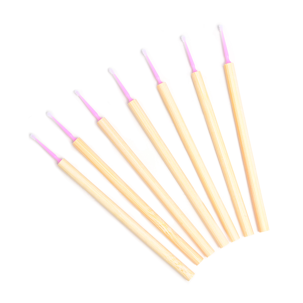 Micro-brosses à cils en bambou - 2 mm | Smart Lashes