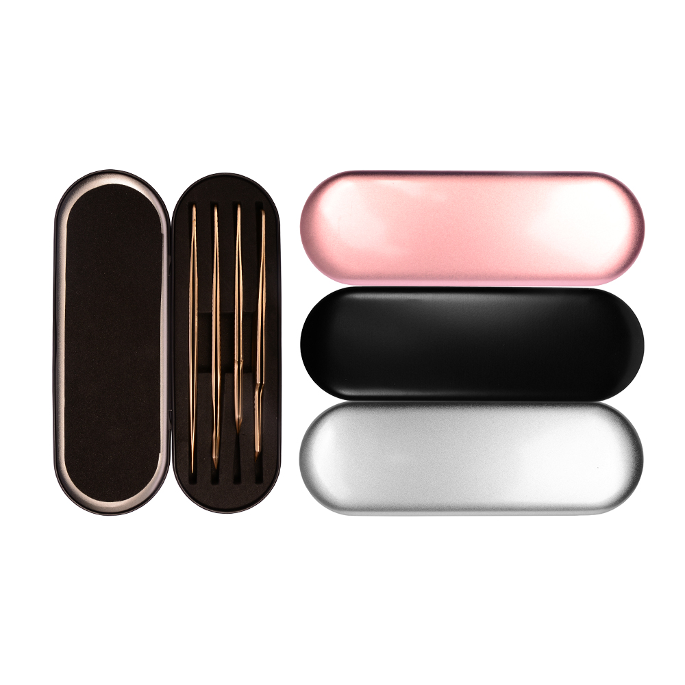 Etui métallique pour pincettes