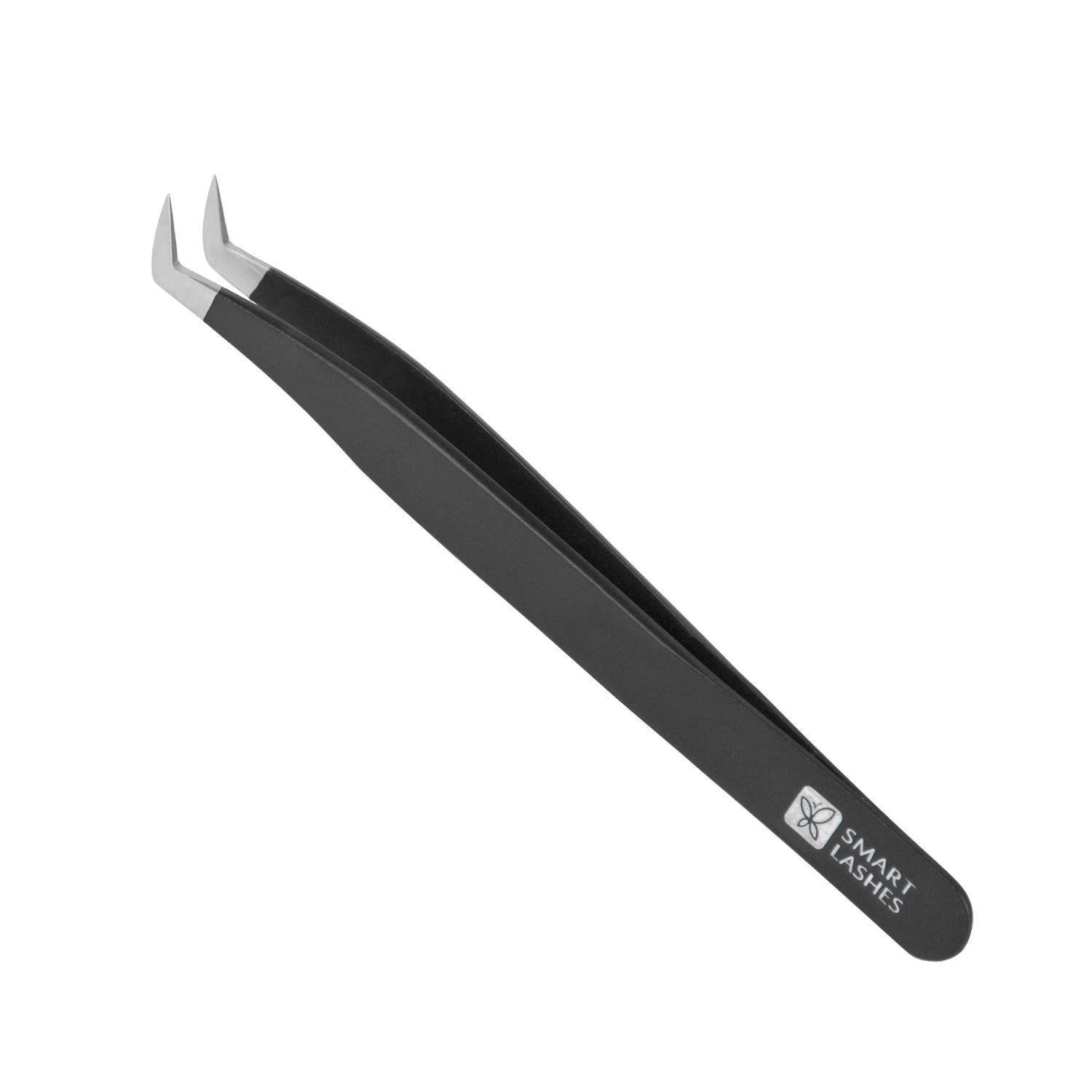 Pince à épiler type H - 11 cm - noir | Smart Lashes