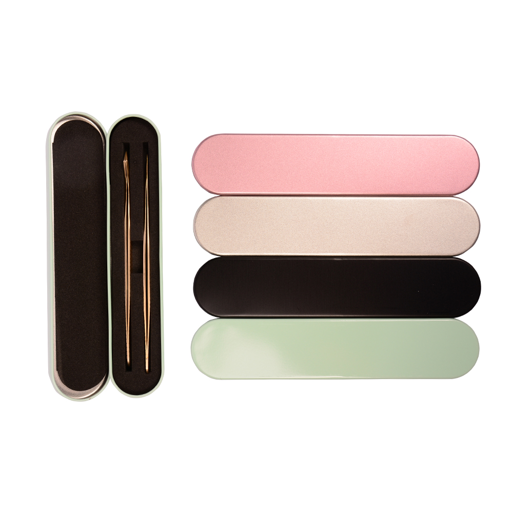 Etui métallique pour pincettes