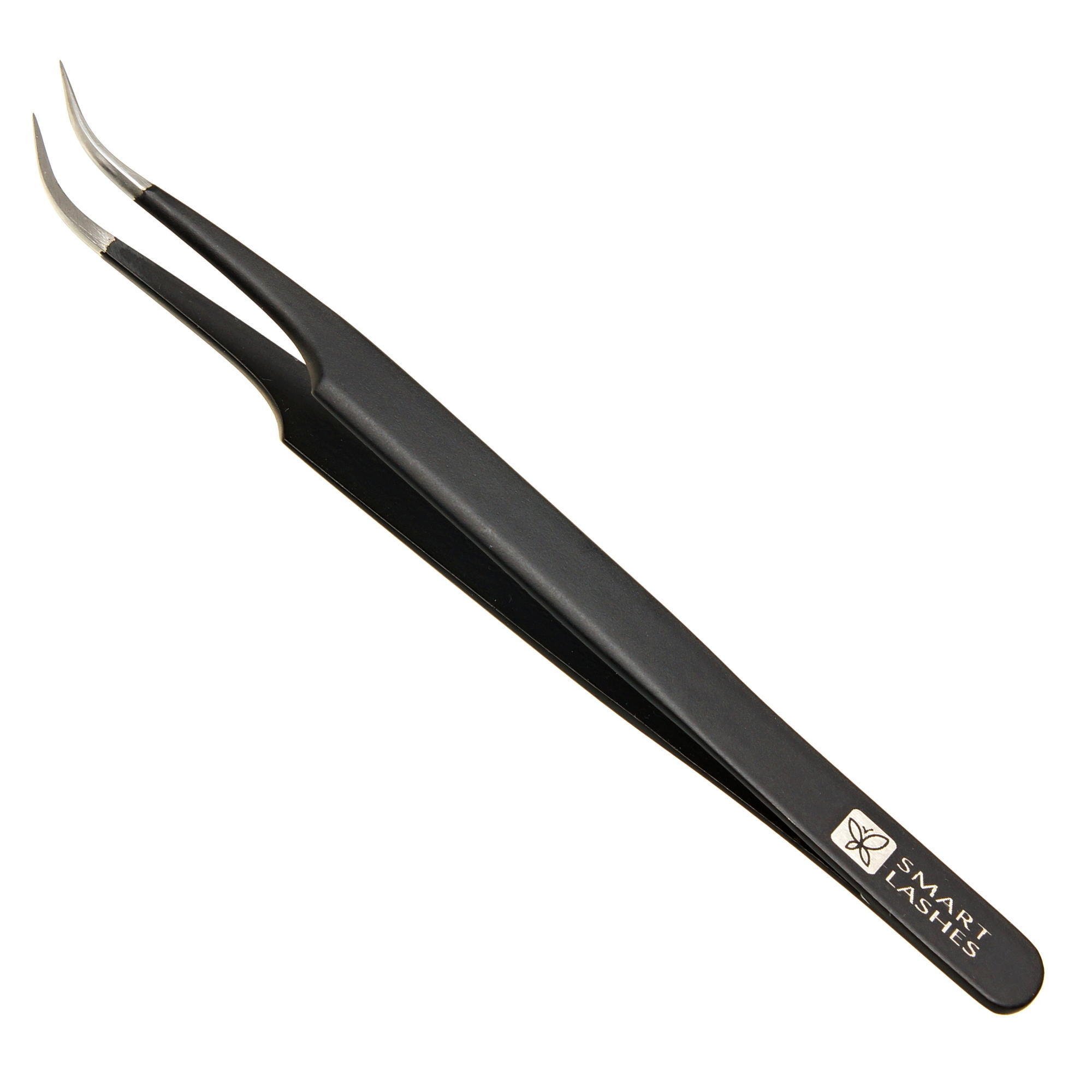Pince à épiler type C - 12 cm - noir | Smart Lashes