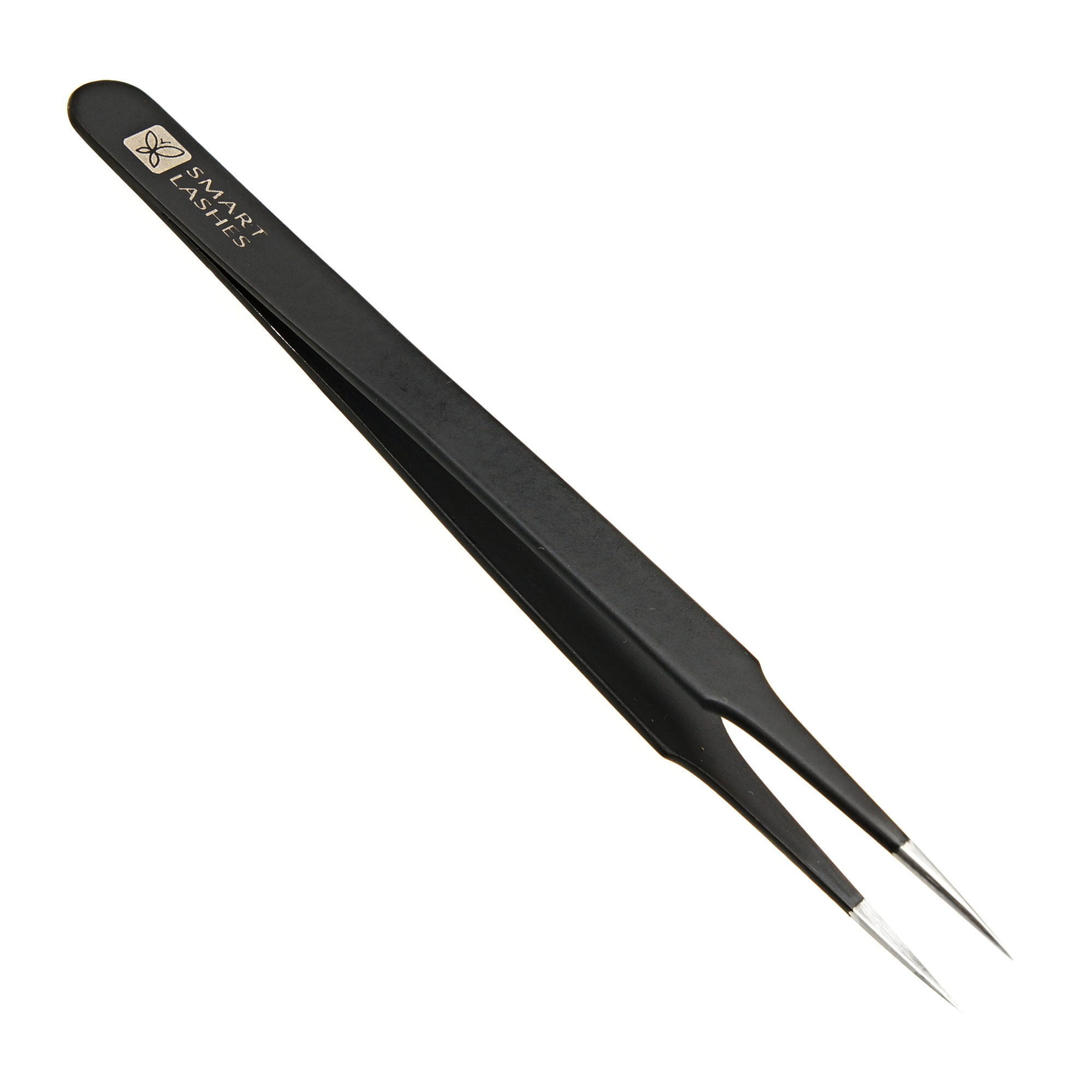 Pince à épiler type F - 12 cm - noir | Smart Lashes