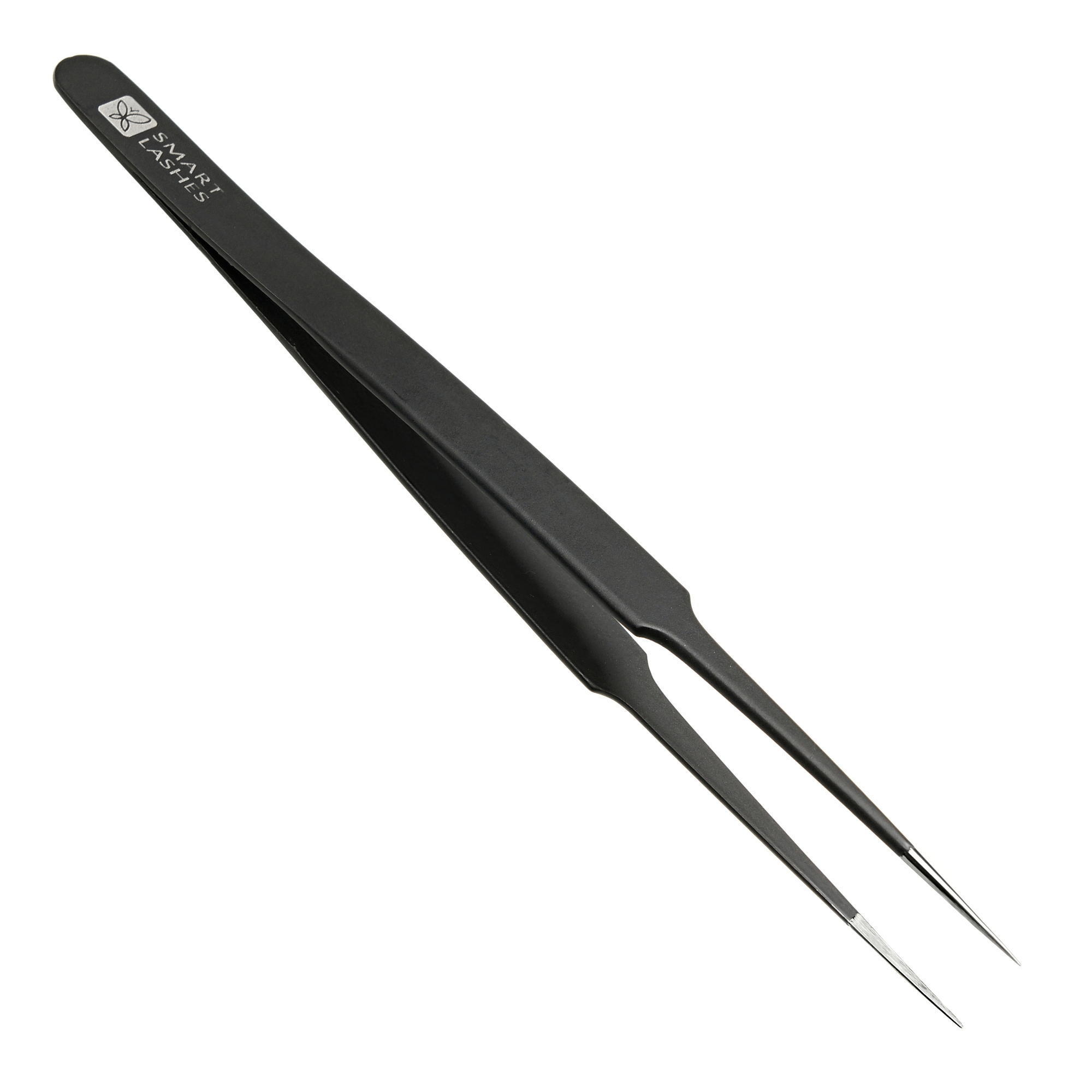 Pince à épiler type F - 14 cm - noir | Smart Lashes