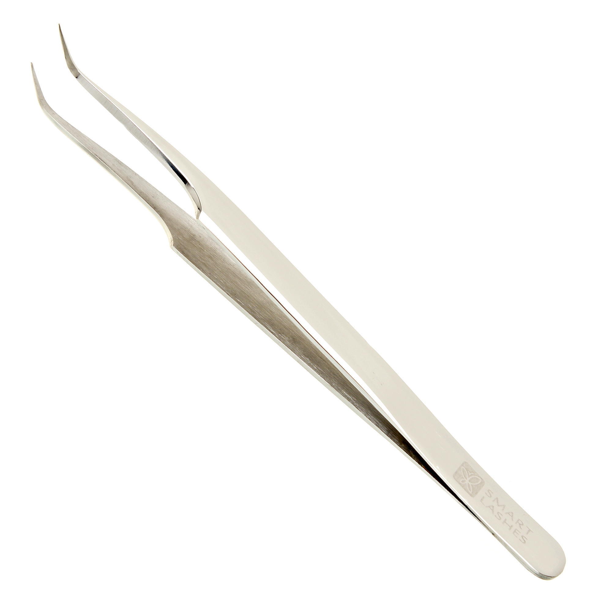 Pince à épiler type C - 12 cm - acier | Smart Lashes