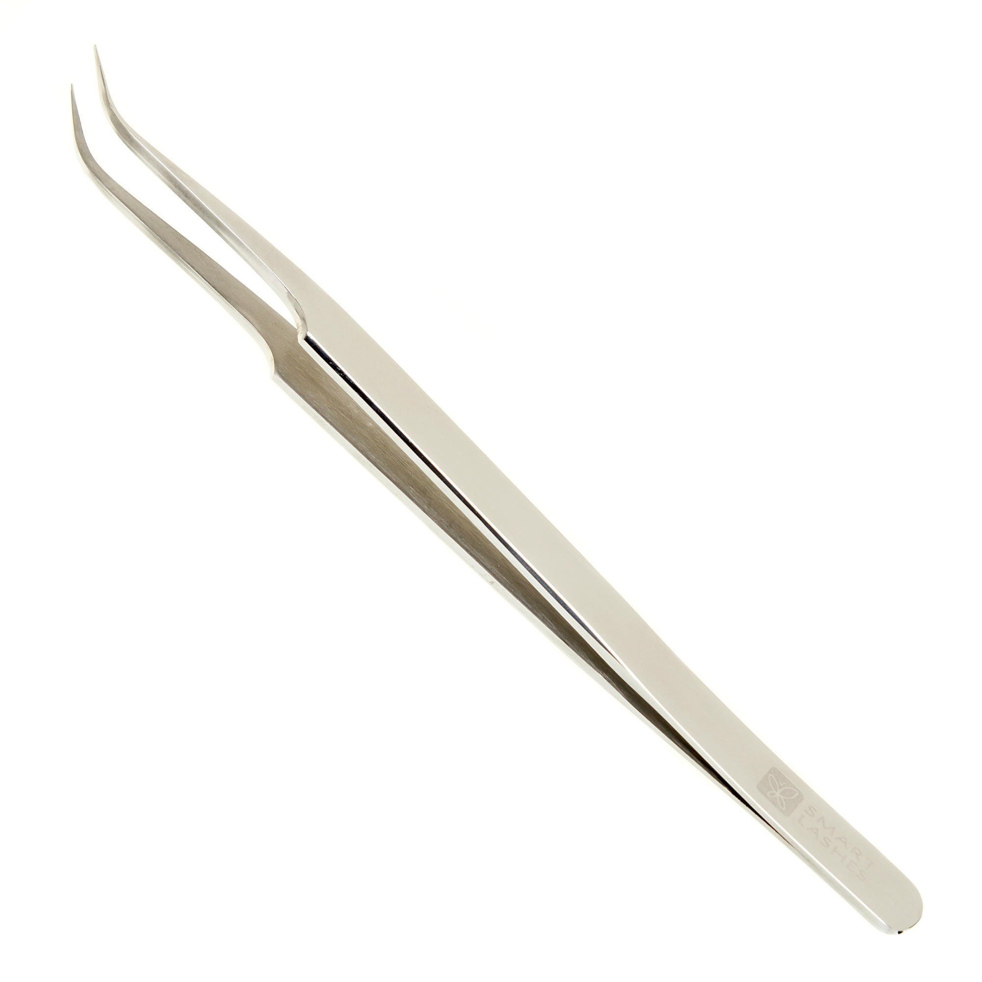 Pince à épiler type C - 14 cm - acier | Smart Lashes
