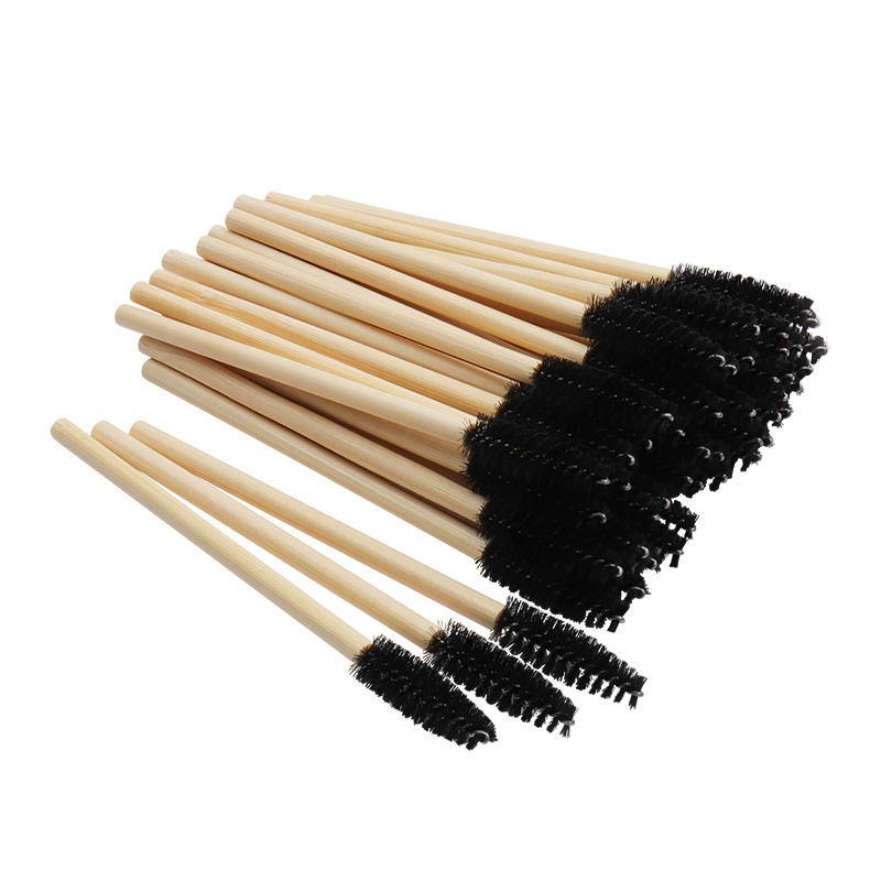 Brosse à mascara en bambou - noire | Smart Lashes