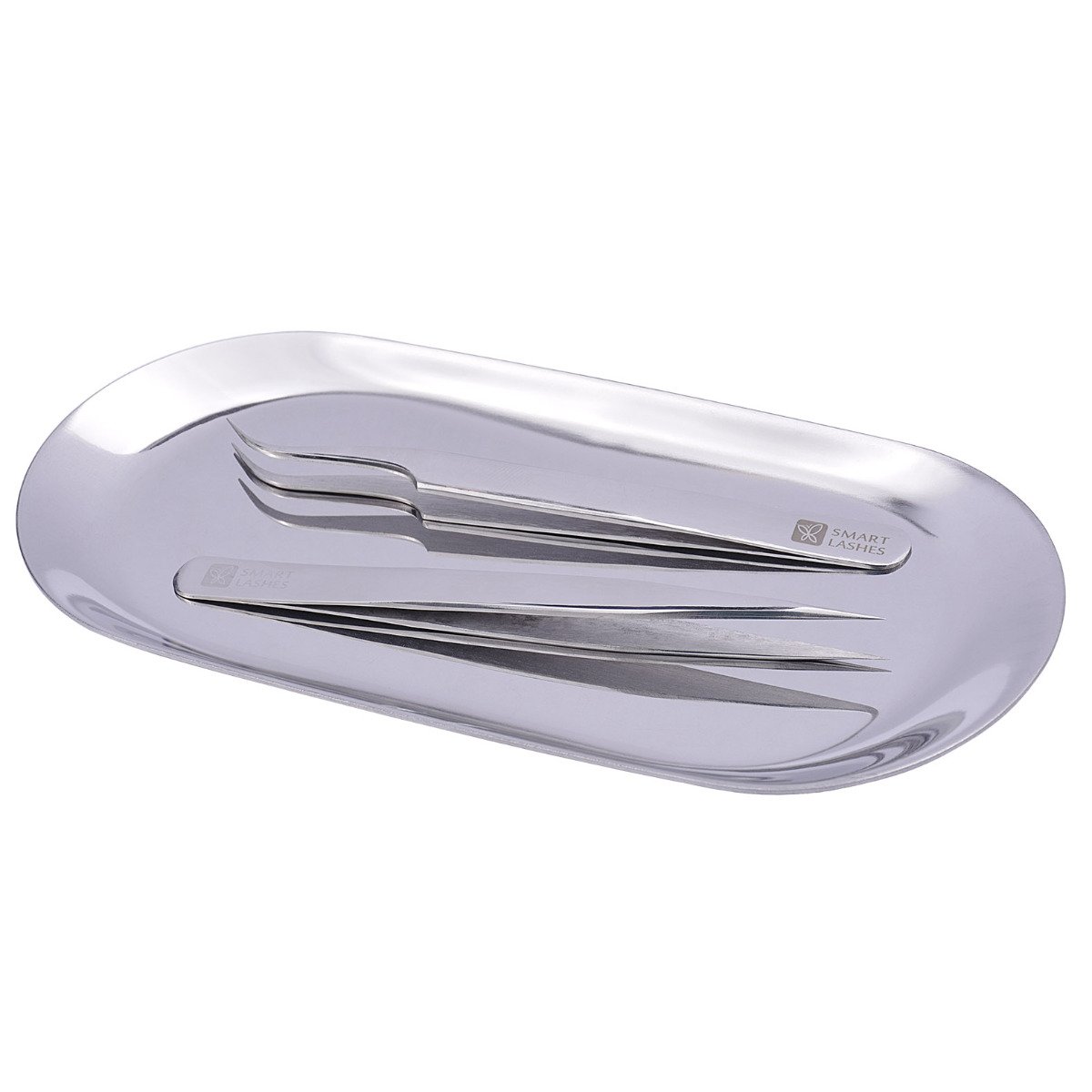 Plateau en acier inoxydable - argent | Smart Lashes